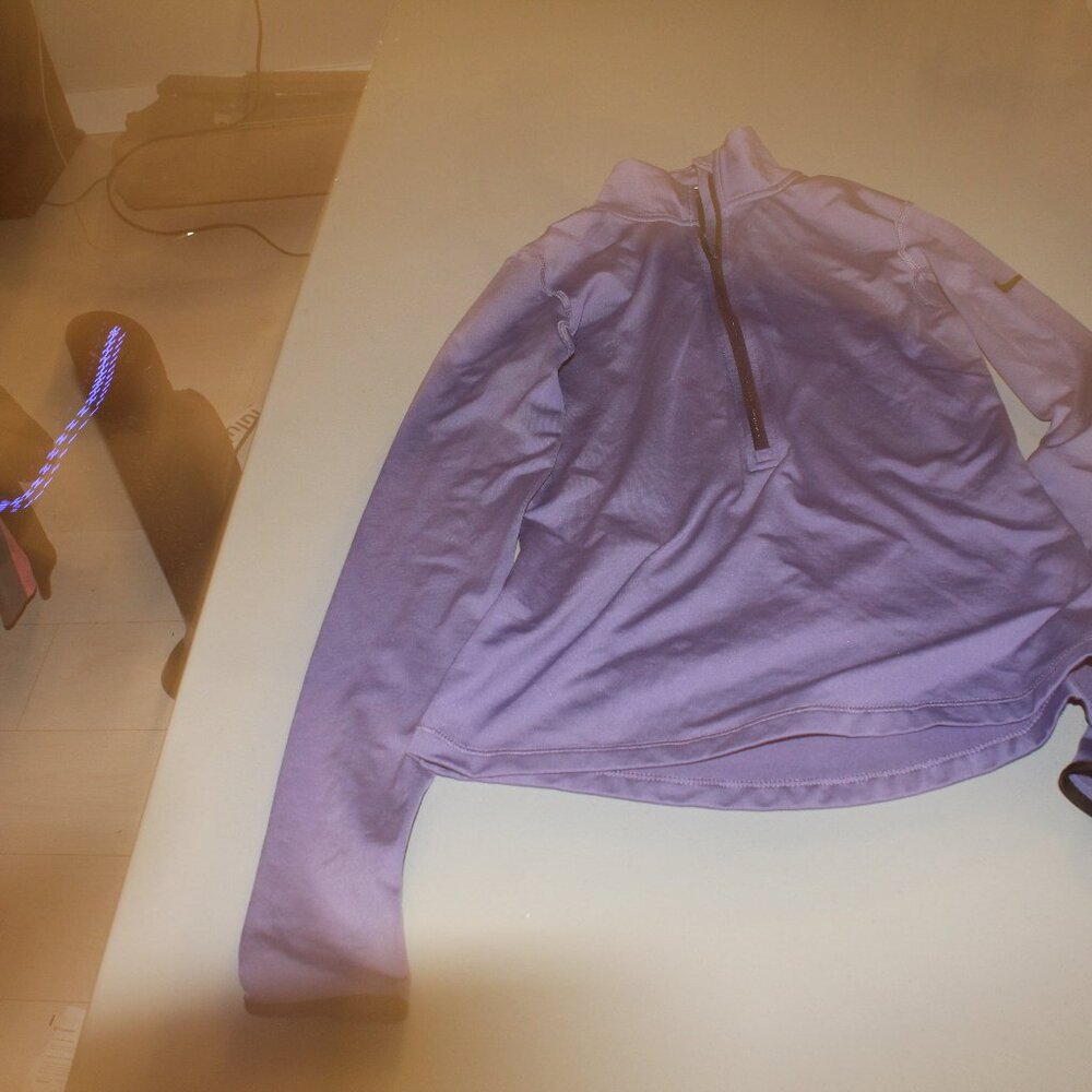 Purple Nike Pro Top Size Small